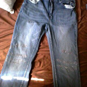 Emmiol Women's Blue and Navy Jeans
